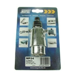 Plug – Aluminium- 12N – 7-Pin