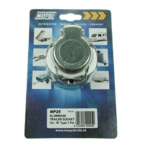 Socket – Aluminium – 12N – 7-Pin