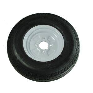 Trailer Wheel & Tyre - 145mm x 10in.