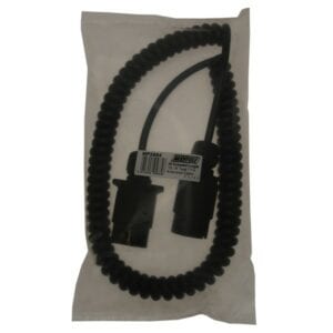 Curly Extension Lead -3m – 12N – 7-Pin Plugs