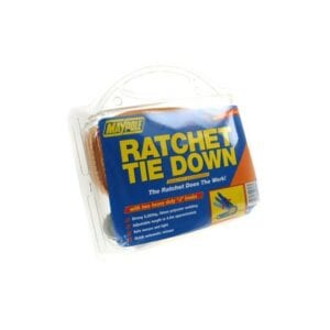 Ratchet Tie Down Strap & Hooks – 4.5m x 38mm