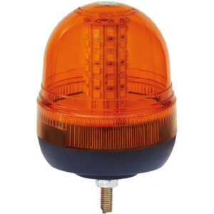 LED Hazard Beacon - Single Bolt Fixing - 12/24V