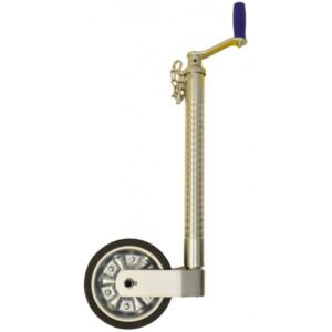 500kg Heavy Duty Serrated Jockey Wheel - No Clamp - 48mm