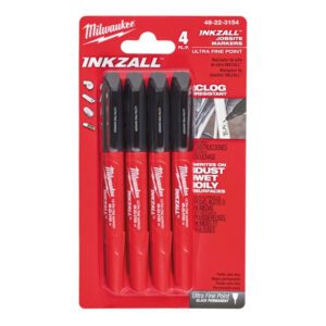 INKZALL fine tip markers 4PC
