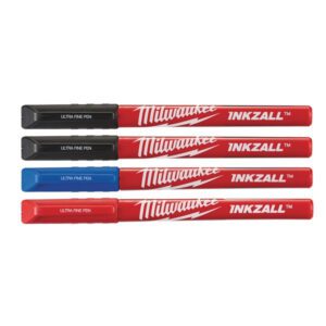 INKZALL Fine Tip Colour Pens 4pc