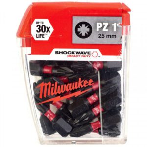 ShockWave Impact Duty PZ1 x 25mm Screwdriving Bit Set - 25pcs
