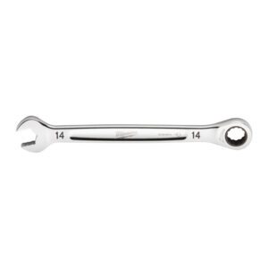 14 mm MAX BITE ratcheting combination spanner