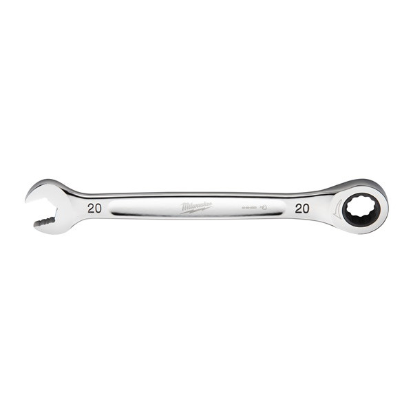 Milwaukee MAX BITE Ratcheting Combination Spanner 20 mm