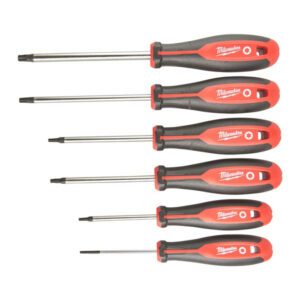 Tri-lobe screwdriver Torx set (6pc)