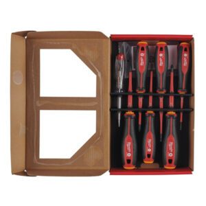 Tri-Lobe VDE Screwdriver PZ set 7 pc