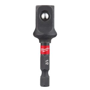 Socket adaptor: 1/4in. Hex 1/2in. square. DIN 3126 E 6.3