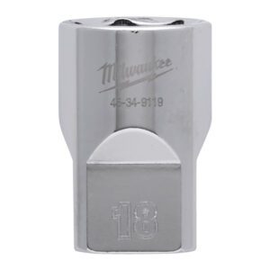 1/2 Drive Socket Metric Standard-18MM