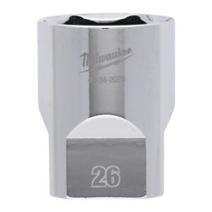 1/2 Drive Socket Metric Standard-26MM