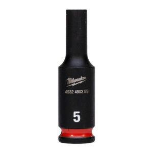 MILWAUKEE Hex Socket 1/4" Deep 5mm