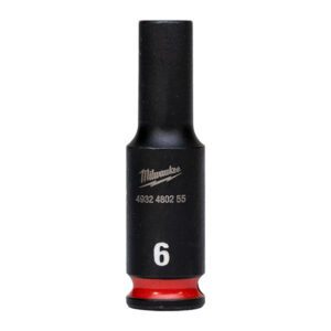 Hex socket ShW 1/4 deep 6mm-1pc