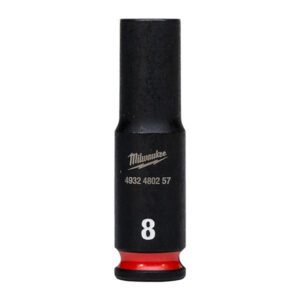 Hex socket ShW 1/4 deep 8mm-1pc