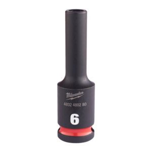 Hex socket ShW 3/8 deep 6mm-1pc