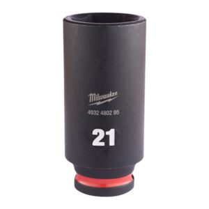 Hex socket ShW 3/8 deep 21mm-1pc