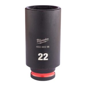 Hex socket ShW 3/8 deep 22mm-1pc