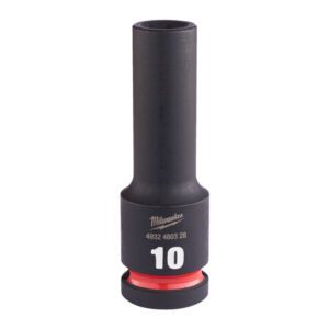 Milwaukee SHOCKWAVE 1/2 Deep Hex Socket 10mm