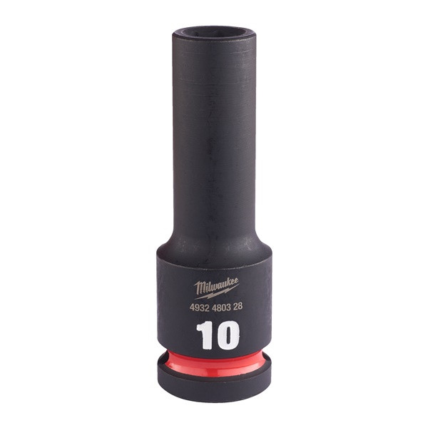 Milwaukee SHOCKWAVE 1/2 Deep Hex Socket 10mm