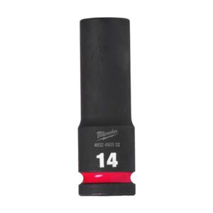 Milwaukee SHOCKWAVE 1/2 Deep Hex Socket 14mm