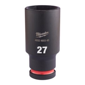 Milwaukee SHOCKWAVE 1/2 Deep Hex Socket 27mm