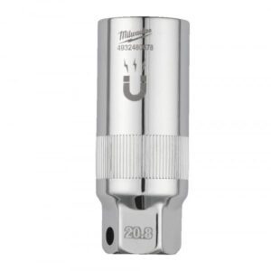 3/8in. Drive 20.8mm Magnetic Spark Plug Socket -1pc