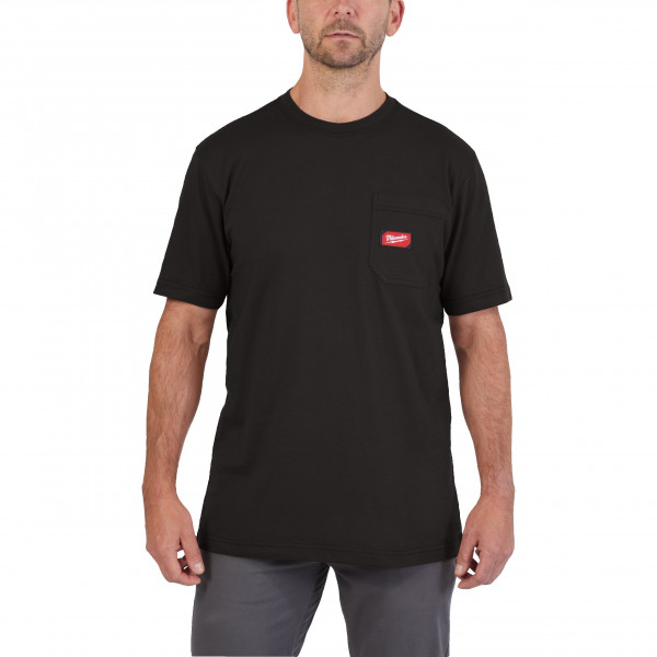 WORK T-SHIRT SHORT SLEEVE BLK S