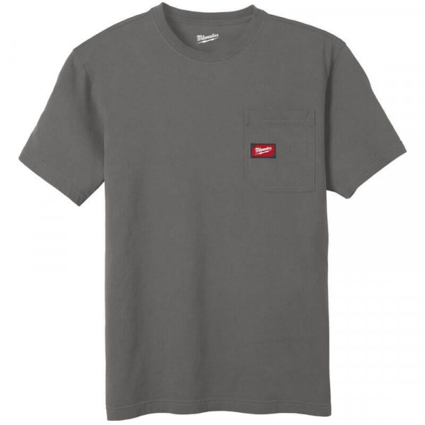 WORK T-Shirt Short Sleeve Grey S