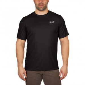 MILWAUKEE WORKSKIN Short Sleeve Perf Black XL XL