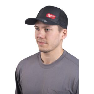 Milwaukee Snapback Trucker Cap Black One Size