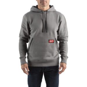 Milwaukee Midweight Work Hoodie Grey Small S