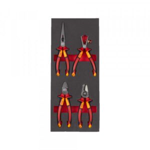 VDE Pliers set foam insert -4pc