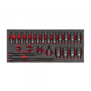 3/8 Skts. deep foam set 1 -23pc