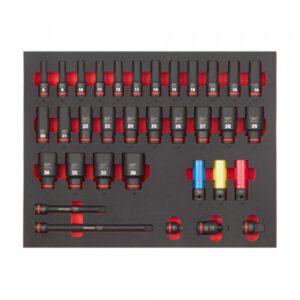 1/2 Skts. deep foam set 1 -34pc