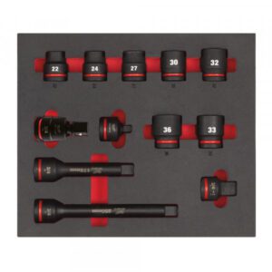 3/4 Skts. STD foam set 1 -12pc