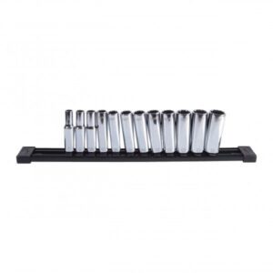 3/8IN MET 12PC DEEP 12PT SOCKET SET