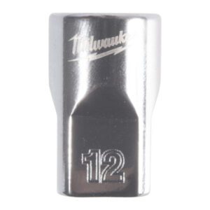 3/8'' Drive Metric Standard 12-Point Socket - 12mm