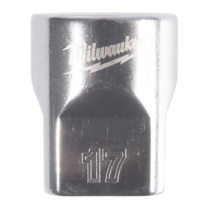 3/8'' Drive Metric Standard 12-Point Socket - 17mm