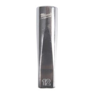 3/8'' Drive Metric Deep 12-Point Socket - 12mm