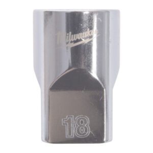 1/2'' Drive Metric Standard 12-Point Socket - 18mm