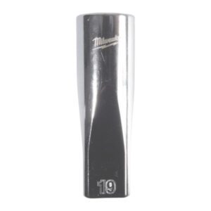 1/2'' Drive Metric Deep 12-Point Socket - 19mm