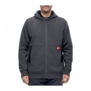 GRIDIRON Full-Zip Hoodie Grey Size XXL
