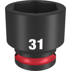 Milwaukee ShockWave Impact Socket 1/2in Drive 31mm