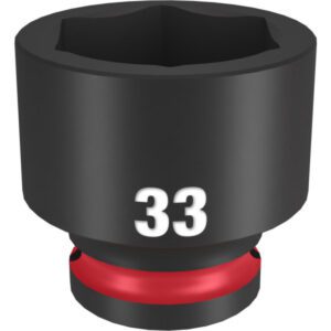 Milwaukee ShockWave Impact Socket 1/2in Drive 33mm