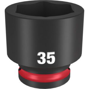 Milwaukee SHOCKWAVE 1/2in Impact Socket 35mm