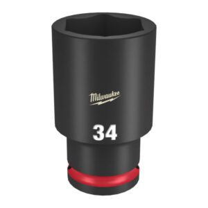 Milwaukee ShockWave 1/2in Deep Impact Socket 34mm