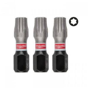 MILWAUKEE SHOCKWAVE Impact TX30 3pc Set 25mm