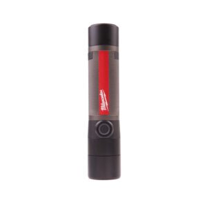 USB rechargeable fixed metal LED flashlight